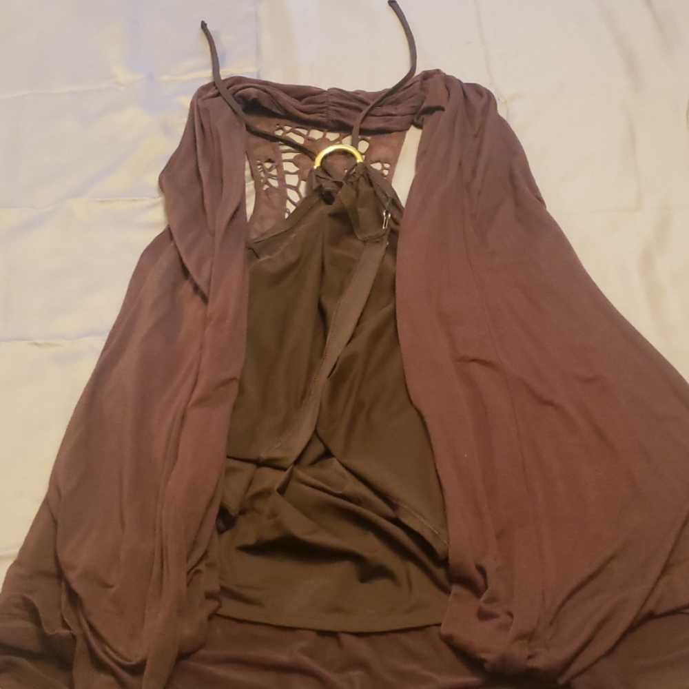 Two-piece cami with cover Ralph Lauren